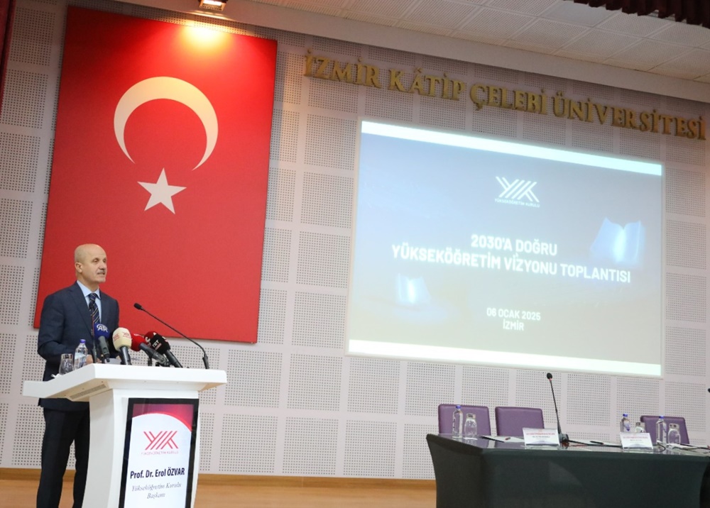 Yükseköğretim Kurulu Başkanı Özvar İzmir’de konuştu