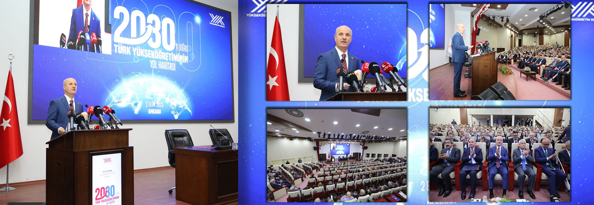 Yükseköğretim Kurulu Başkanı Özvar, Türk Yükseköğretiminin 2030 Yol Haritasını Açıkladı: