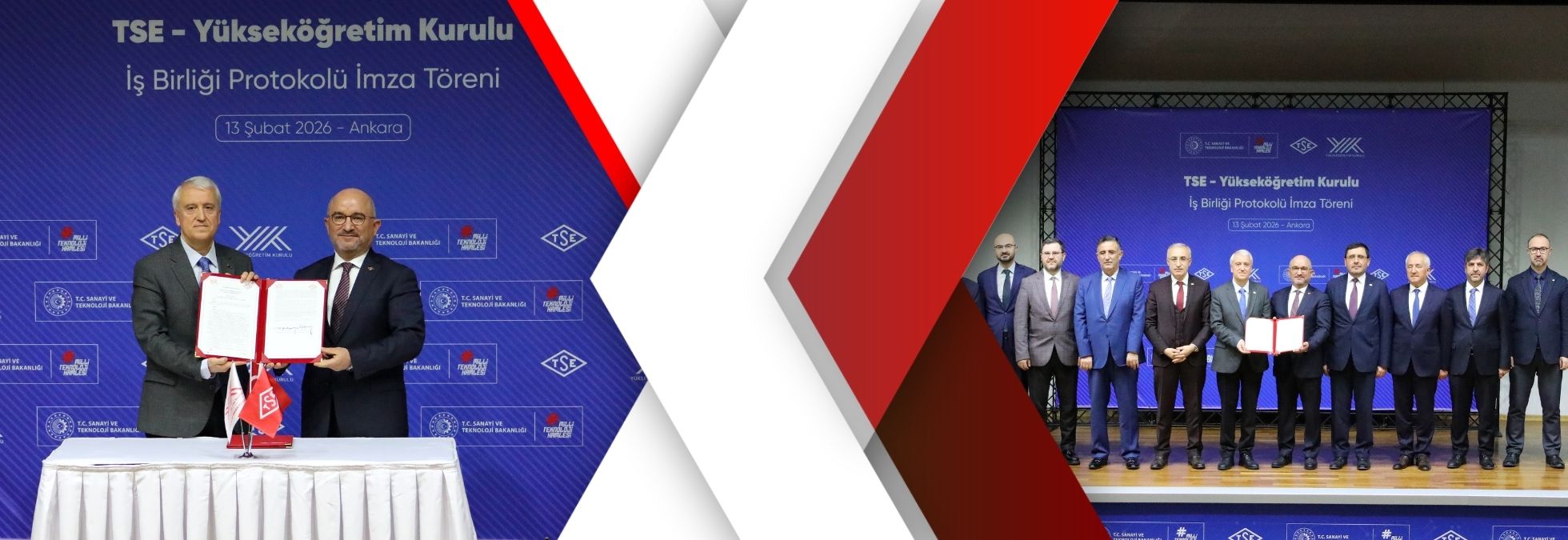 Yükseköğretim Kurulu ile TSE arasında iş birliği protokolü imzalandı