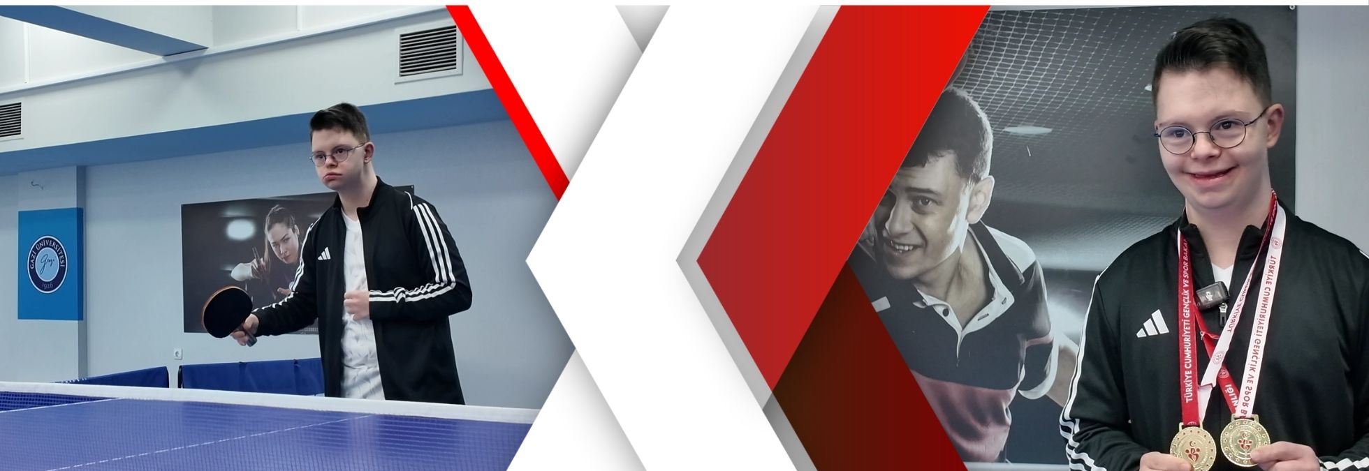 University Student with Down Syndrome Achieves Success Through His Passion for Sports